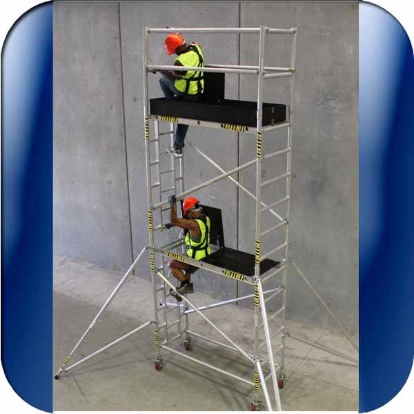 5M Scaffolding with Inbuilt Ladder and 2 Working Platforms in Auckland