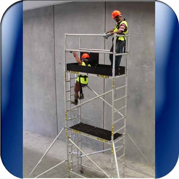 5M Scaffolding with Inbuilt Ladder and 2 Working Platforms in Auckland